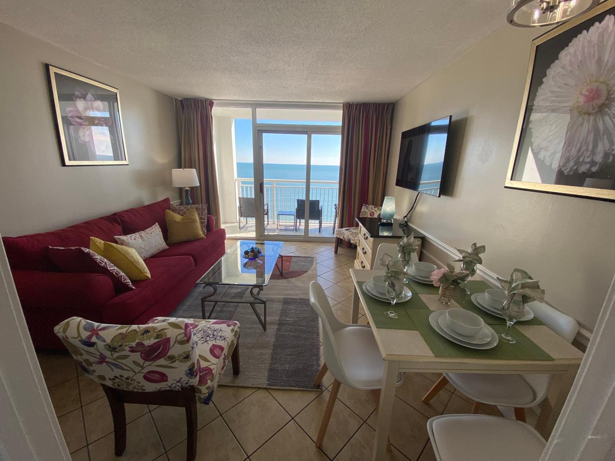 Camelot By The Sea Ocean Front Condo 默特尔比奇 外观 照片
